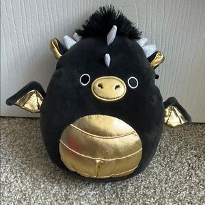 Black and Gold Squishmallow